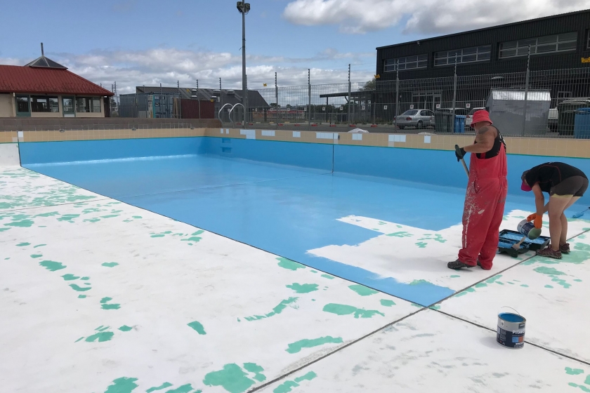 11. Coating Large Pool