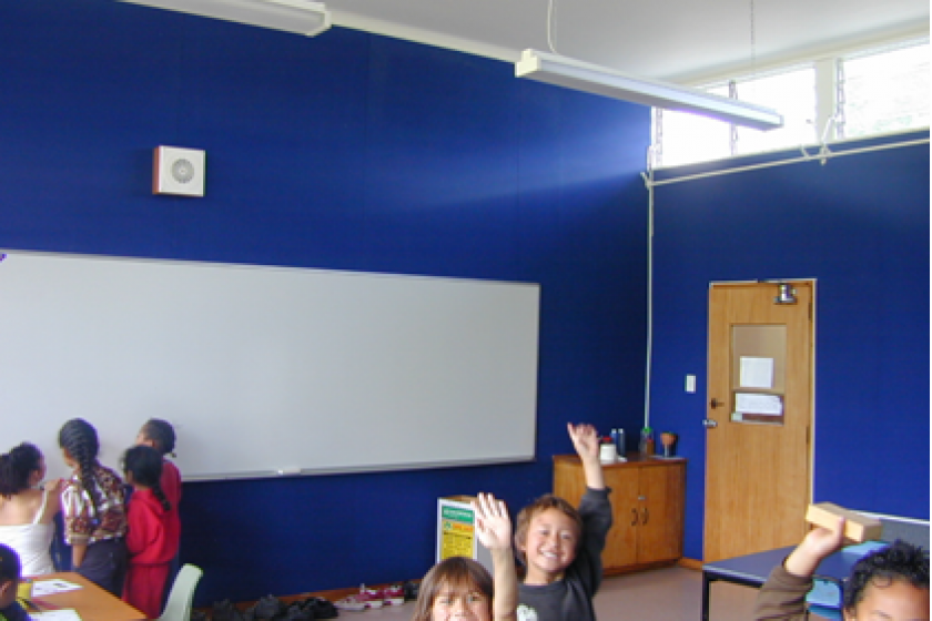 Classroom refurbish after